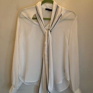 White Long Sleeve Blouse